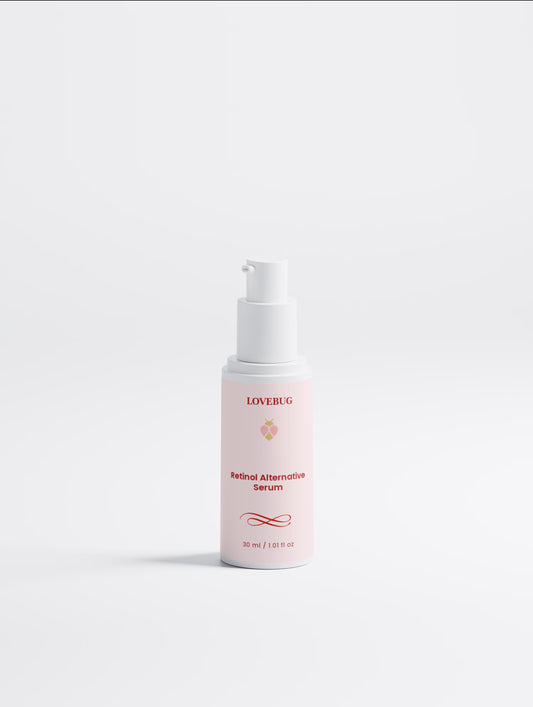 LOVEBUG Retinol Alternative Serum bottle, front view